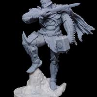 King Thor model kit printing stampa 3D