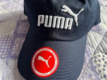 Cappello Puma (blu scuro con logo bianco)