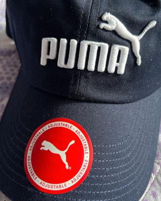 Cappello Puma (blu scuro con logo bianco)