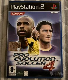 Gioco ps2 pro evolution soccer 4 pes4