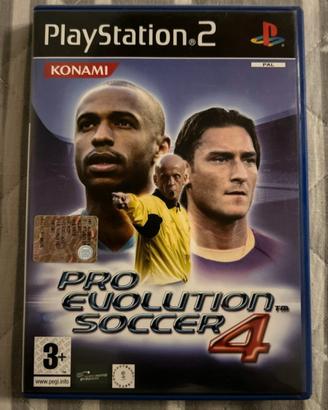 Gioco ps2 pro evolution soccer 4 pes4