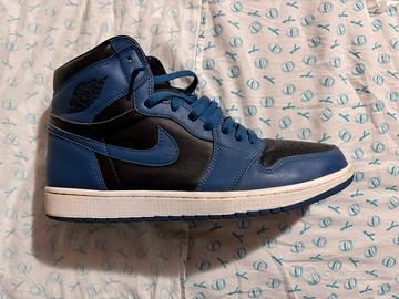 Jordan 1 high dark marina blu