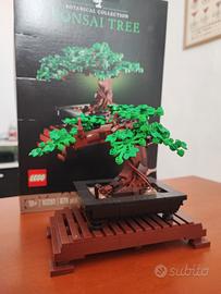 LEGO Bonsai Tree 10281 completo, montato una volta