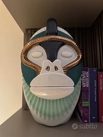 Bosa PRIMATES KANDTI VASO IN CERAMICA VERDE