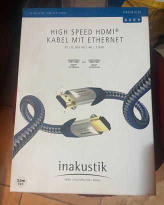 Cavo hdmi inakustik 4k 3d