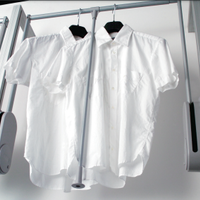 Appendiabiti inclinabile, robusto acciaio spazio