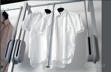 Appendiabiti inclinabile, robusto acciaio spazio