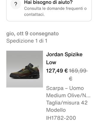 scarpe Nike Jordan spizike low