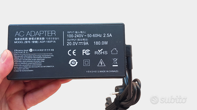 Caricabatterie Eansiya 180W 20V 9A per ASUS ROG 