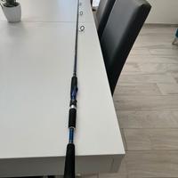 Canna da pesca shimano blue romance jerkbait