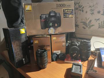 Nikon D300 con Obbiettivi
