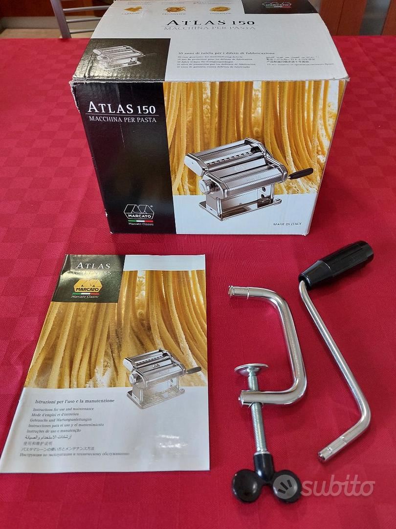 Macchina da pasta Marcato Atlas 150 rosso