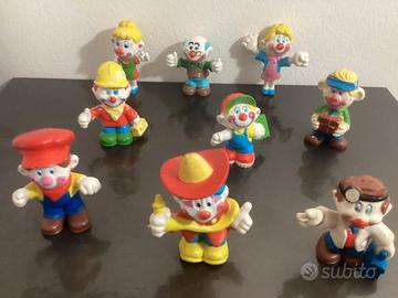 Flippo Trippo lotto  9 personaggi - GIG - 1981