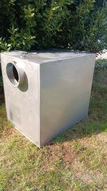 vasca inox per raccolta acqua