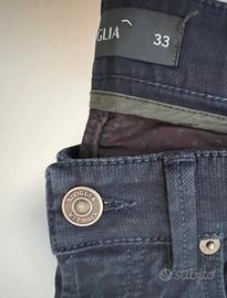 Pantaloni uomo blu firmati