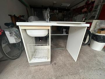 Mobile lavanderia lavabo