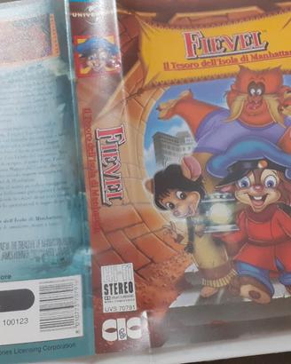 Vhs fievel il tesoro dell'isola di manhattan