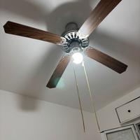 2 Ventilatori da Soffitto Pale in Legno