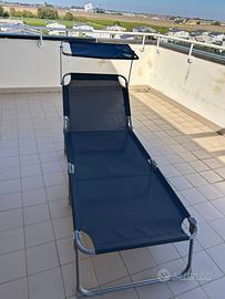 Sdraio con parasole