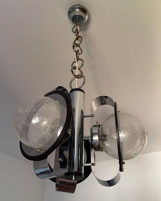 Lampadario vintage anni 70 - stile space age
