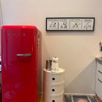 Frigorifero Smeg Rosso
