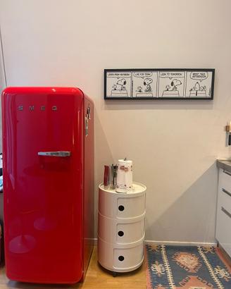 Frigorifero Smeg Rosso