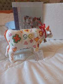 Mucca decorativa in ceramicaBrandani 