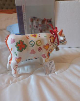 Mucca decorativa in ceramicaBrandani 