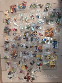 Lotto Kinder e NoKinder circa 100 Pezzi Sorpresine