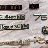 Fregi stemmi mascherine Alfa Fiat Lancia