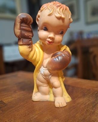 Molded Latex pupazzo Gomma pugile NO Ledra vintage