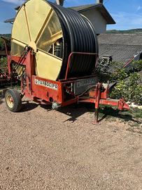rotolone irrigatore turbocipa 100 con pompa e tubi