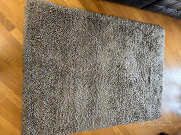 Tappeto IKEA GOSER pelo lungo 170x240 cm – beige/m