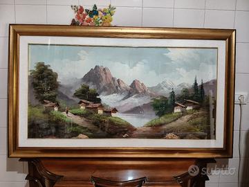 QUADRI OLIO DIPINTO SU TELA 
