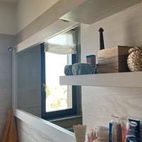 Specchiera bagno con ripiani