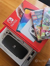 Nintendo Switch Oled - come NUOVA + giochi e altro