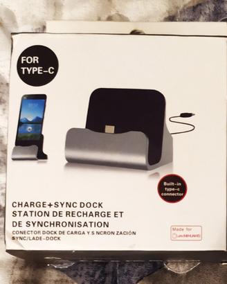 Base di Ricarica USB TYPE-C per Smartphone