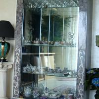 Vetrina in vero Corallo fossile - “Maitland Smith”