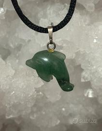 Ciondolo Delfino Avventurina
