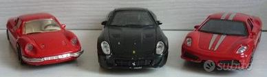 Ferrari 430, 599 GTB Fiorano, Dino 246 GT Bburago