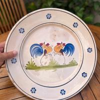 Piatto grande Pugliese galli