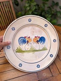 Piatto grande Pugliese galli