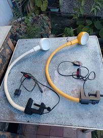 lampade a morsetto vintage anni 70