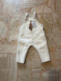 NUOVA salopette Kiabi 12 mesi neonato/neonata