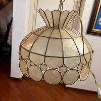 Lampadario in madreperla