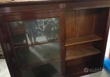 LIBRERIA BASE+ALZATA CILIEGIO MASSELLO 