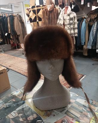 Colbacco Tipo " Russo" Beige/Marrone