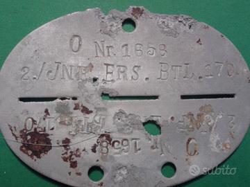 PIASTRINA Tedesca- da scavo