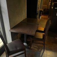 Tavolini e sedie bar