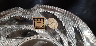 portacenere in cristallo di Bohemia